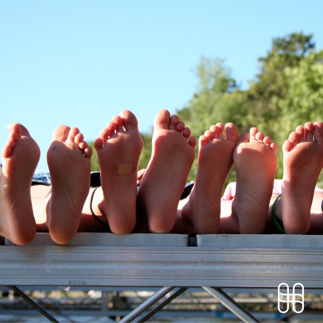 Ontwikkeling kindervoeten