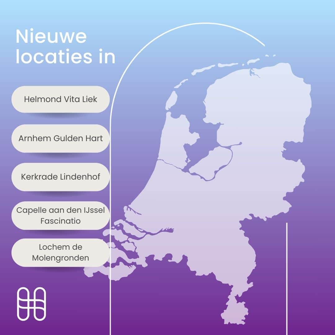 Ontdek onze nieuwe locaties