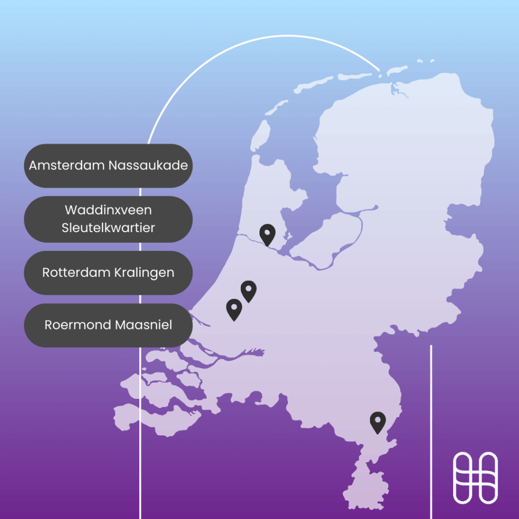 Nieuwe locaties: Podotherapie in Amsterdam, Roermond, Rotterdam en Waddinxveen