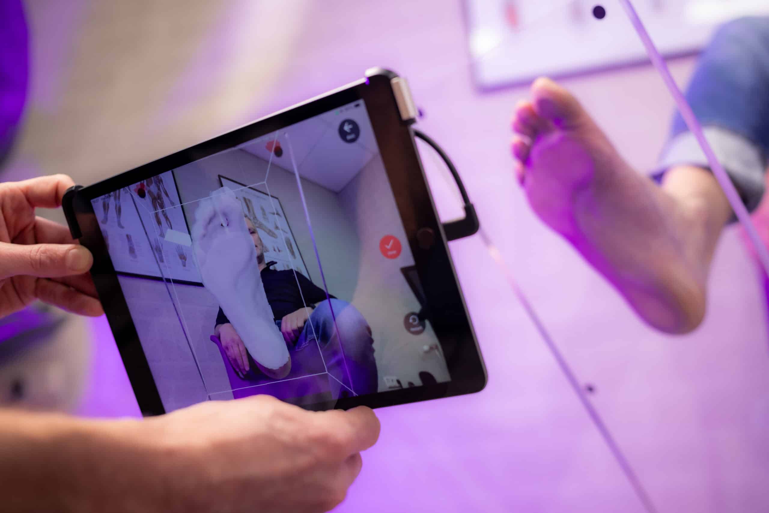 3D-scan Podotherapie Hermanns