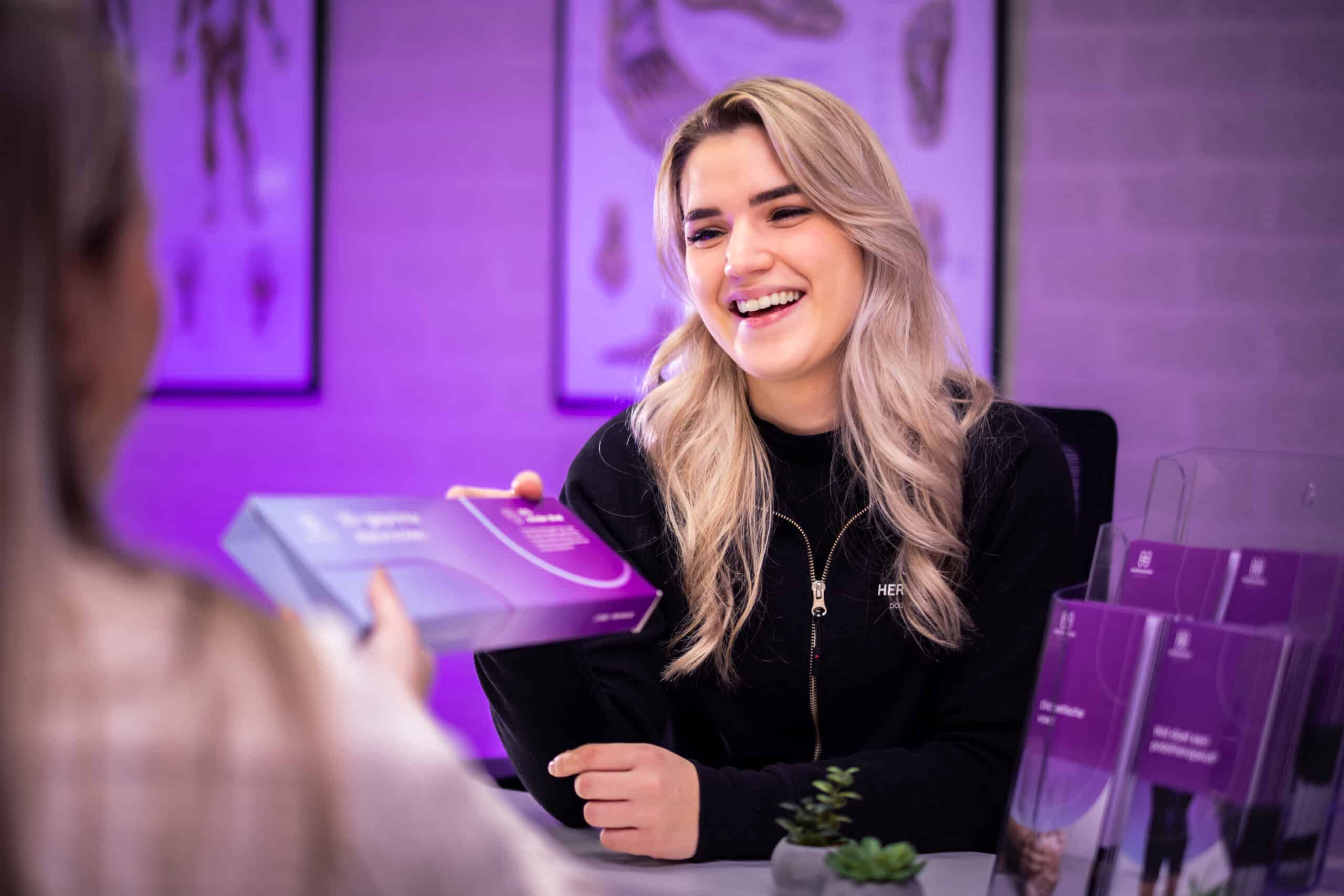 Behandeling van hielspoor