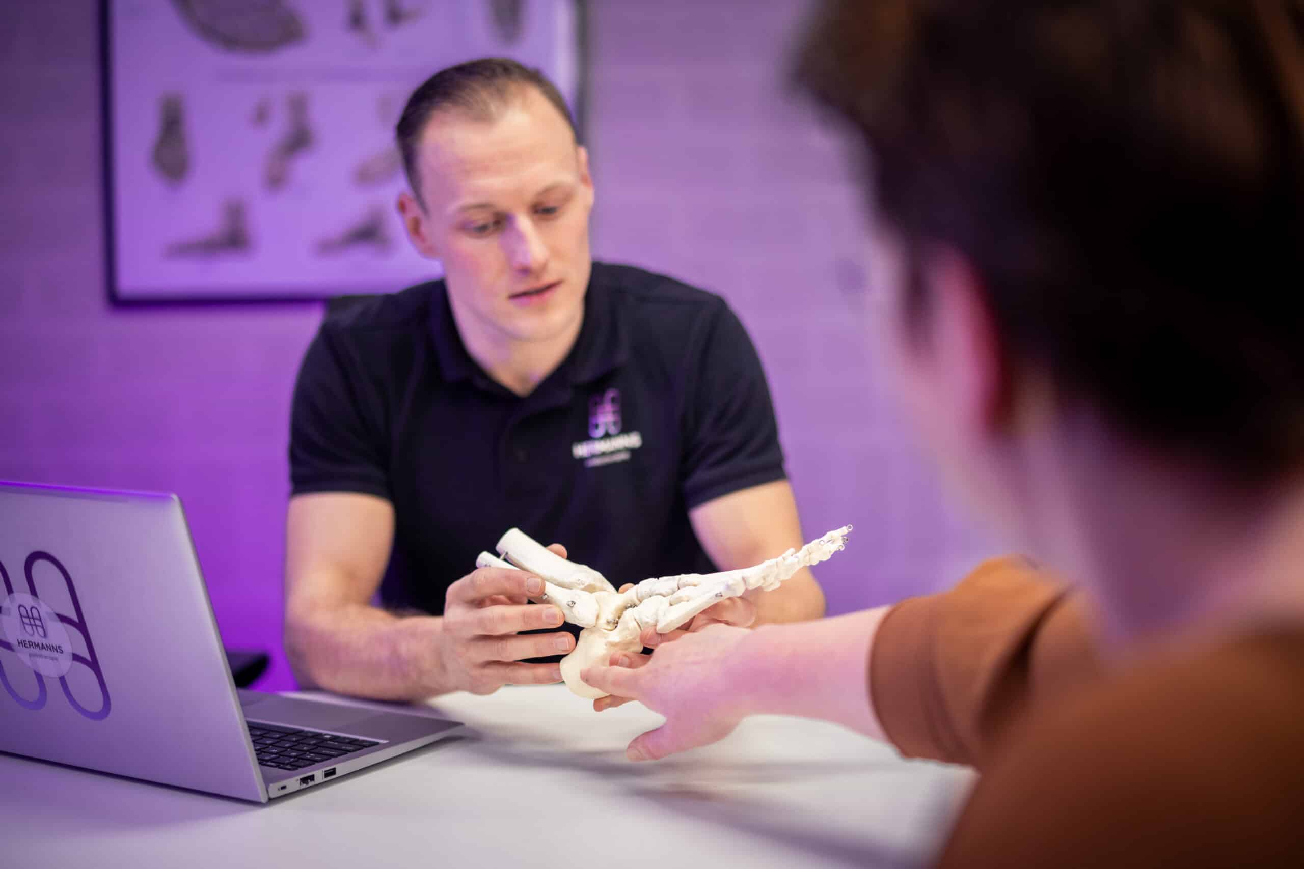 Symptomen van hallux valgus