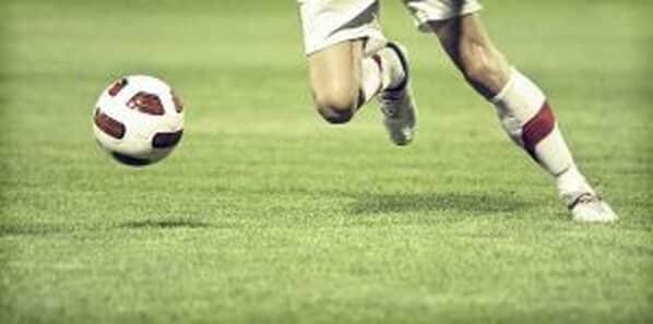 Liesblessure bij voetbal