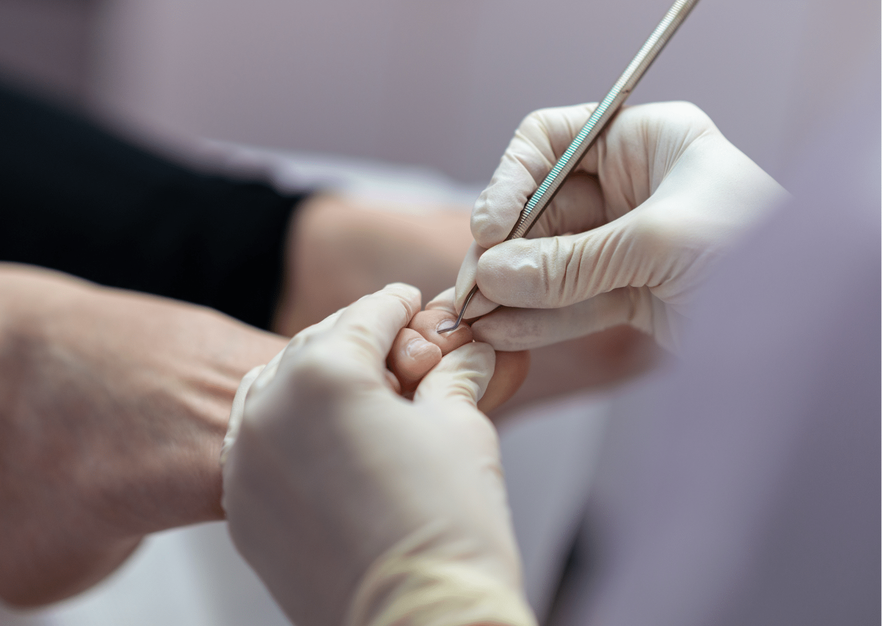 Samenwerkende pedicures